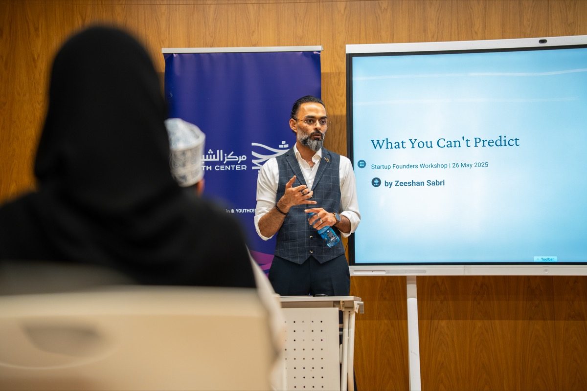 Working with founders: Oman Startup Hub, Muscat · founders session