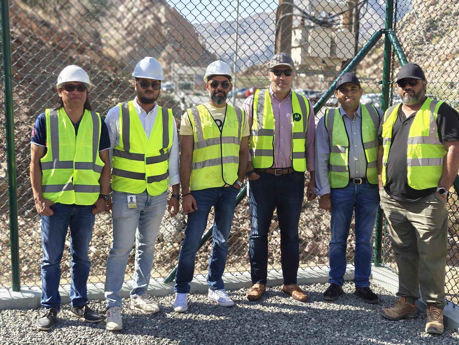 Governance site visit in Oman, walking the floor with the team