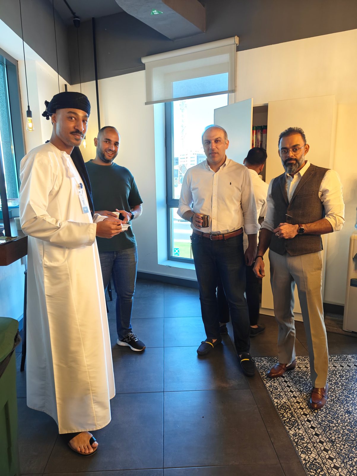 A Kuwait cricket gathering — the game as a bridge between cultures