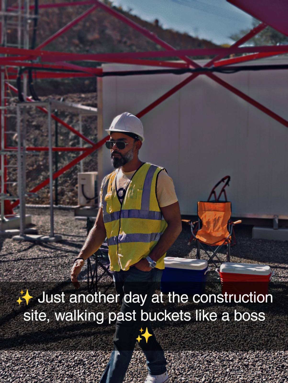 A Super labor site visit — the health of any system shows in how it treats its most vulnerable
